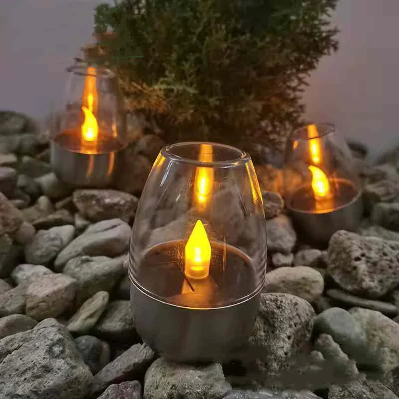 Sun Glow – Elegant Solar Lantern for Garden and Terrace