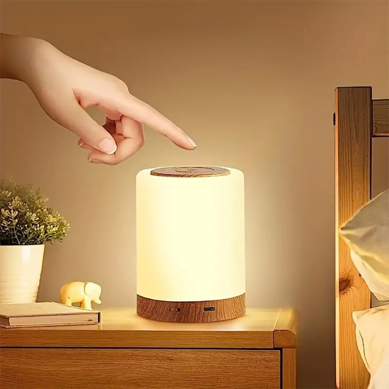 Smart LED Night Light for Kids – Portable & USB Rechargeable