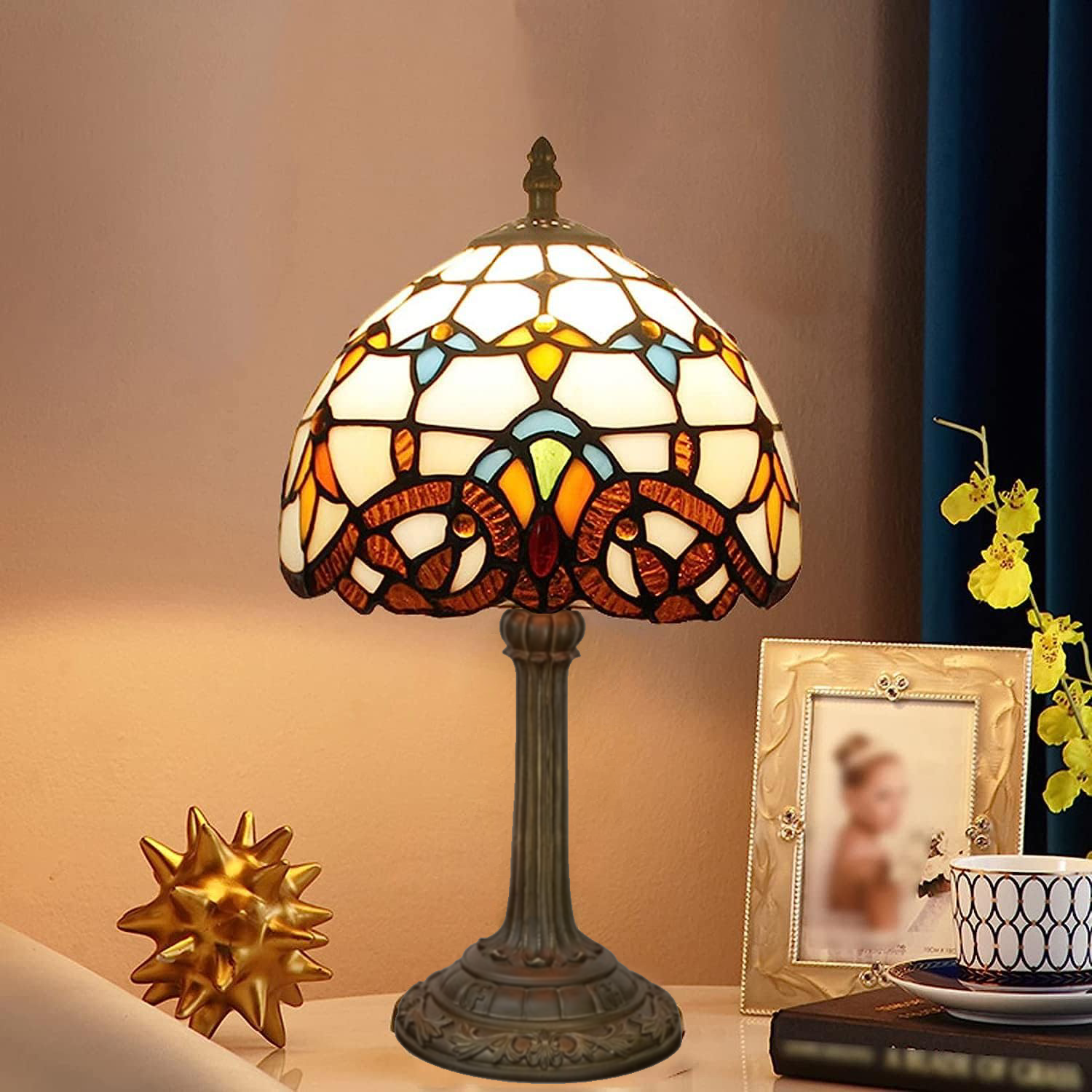 Mystic Glass – Timeless Tiffany Lamp for Atmospheric Light