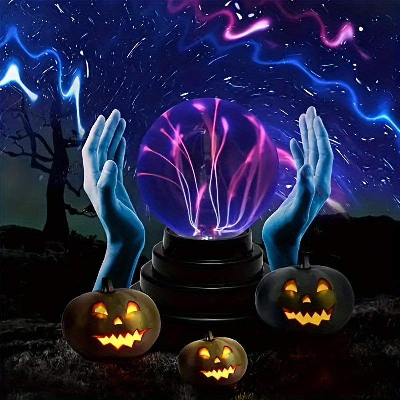 PlasmaGlow - Interactive LED Plasma Ball with USB