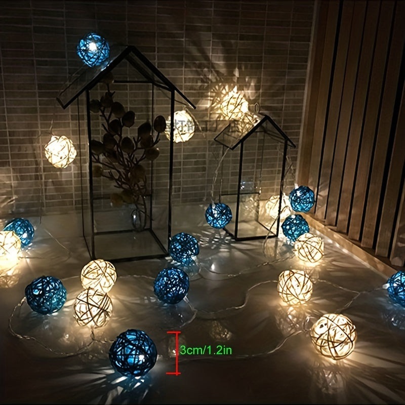 LuxAura – Elegant String Lights with 2m LED