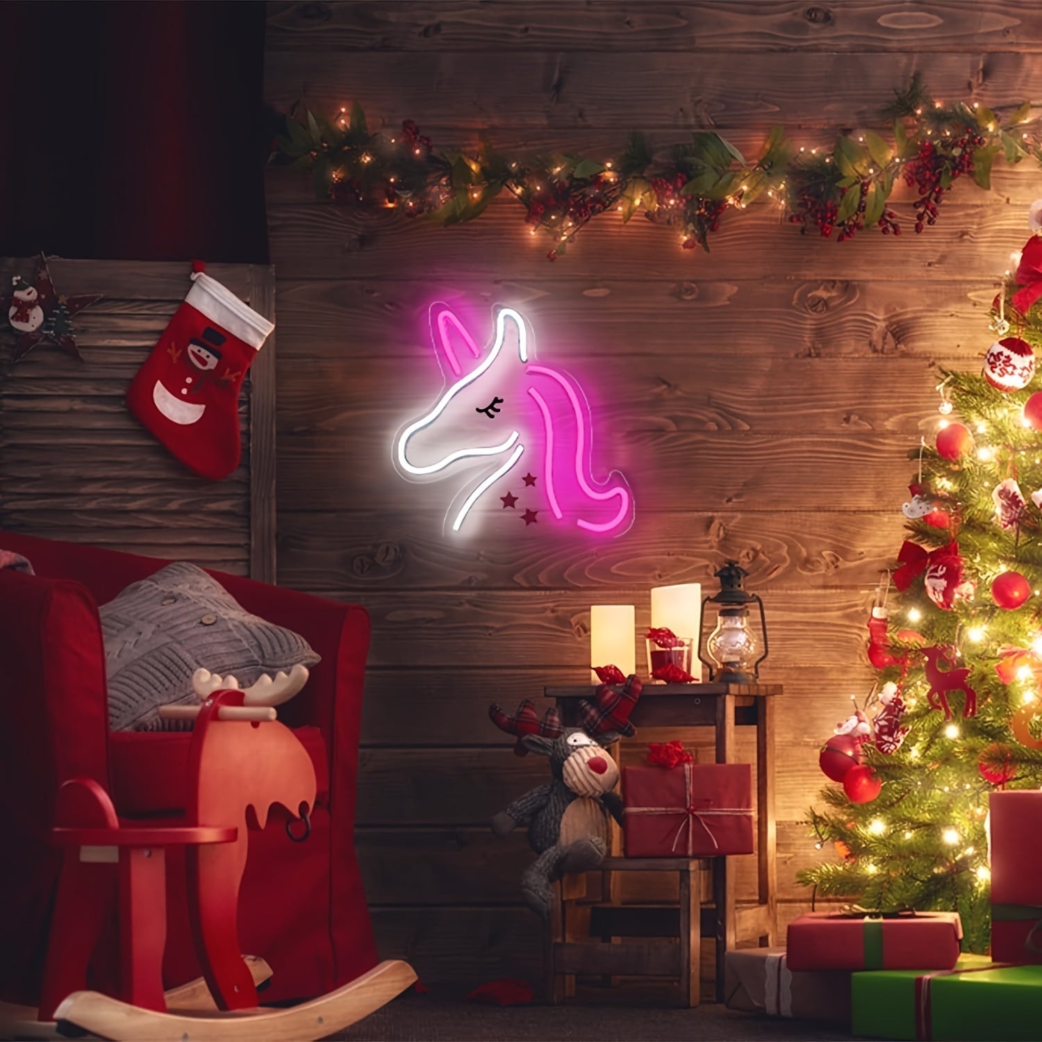 NeonMagic Light – Magical Pink LED Wall Lamp