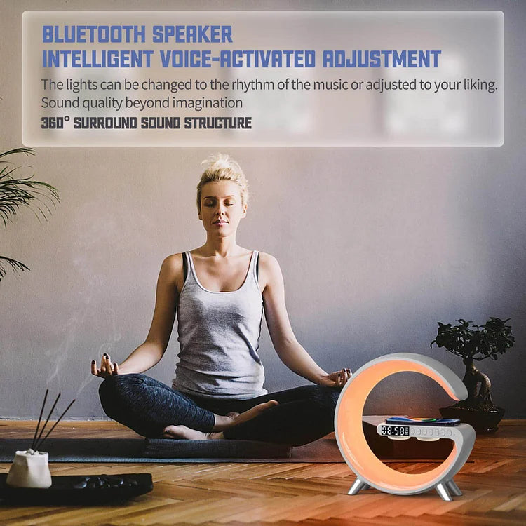 Smart Ambiance Light - Innovative colorful Bluetooth speaker