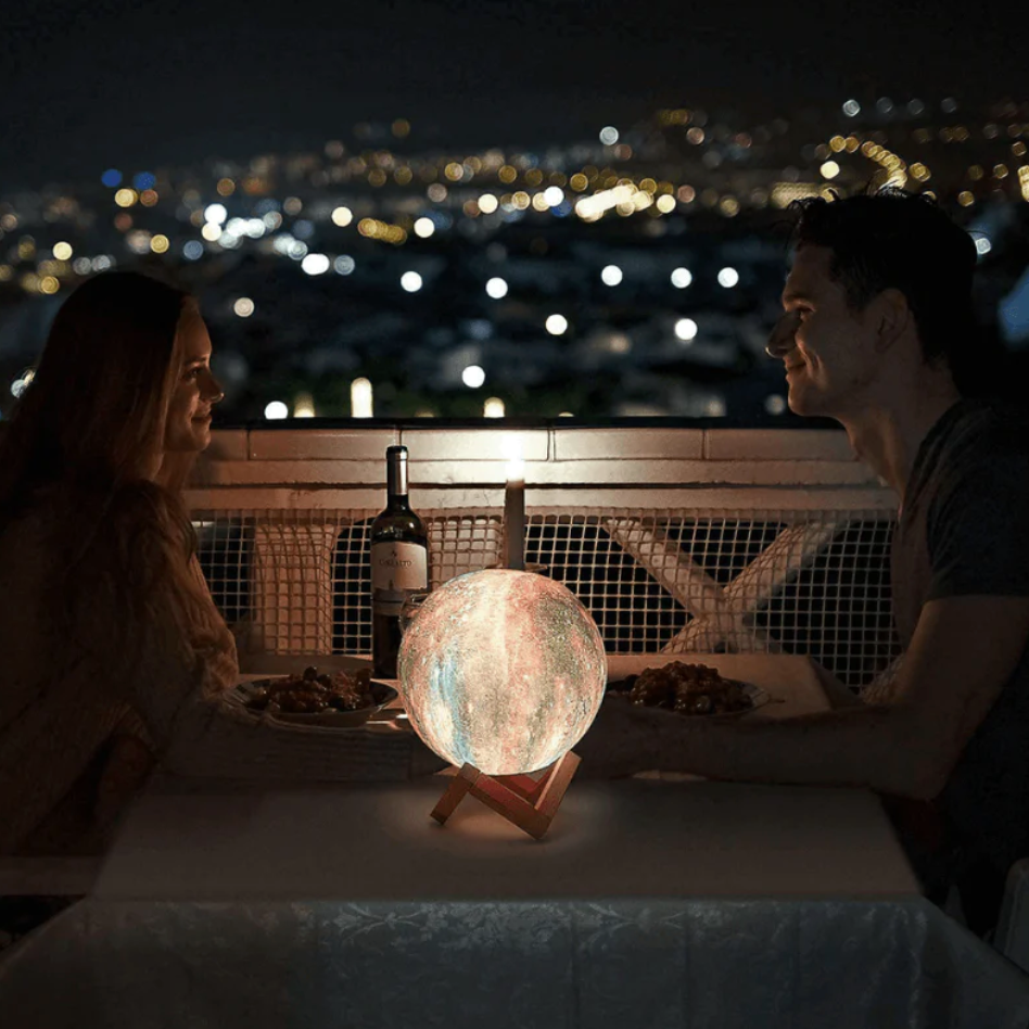 Moonbright Lamp - Dreamy Stars Night Lamp with Rechargeable Touch Control