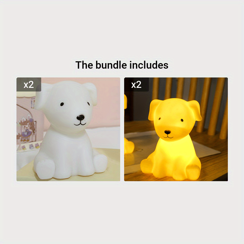 PuppyGlow Lamp - Charming Dog LED Lighting