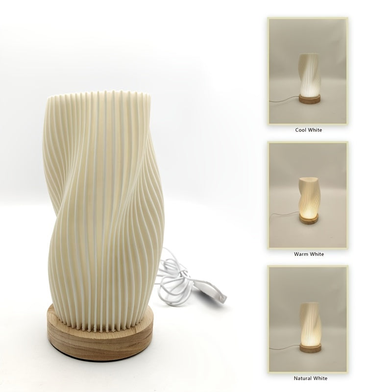 CozyLight – Dimmable LED Night Light with Wood