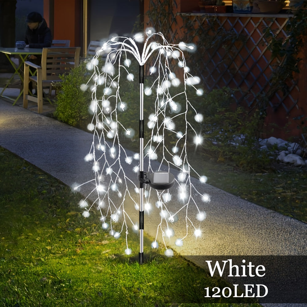 SolarGlimmer - Solar Powered Garden Lamp with 8 Lighting Modes