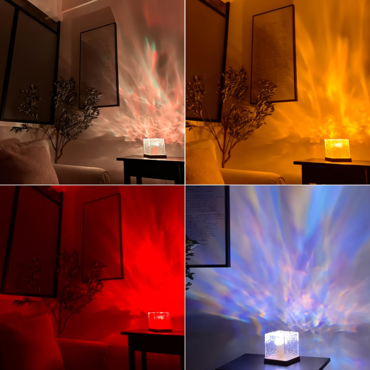 OceanWave - LED Night Light with 16 Colors and Wave Effect