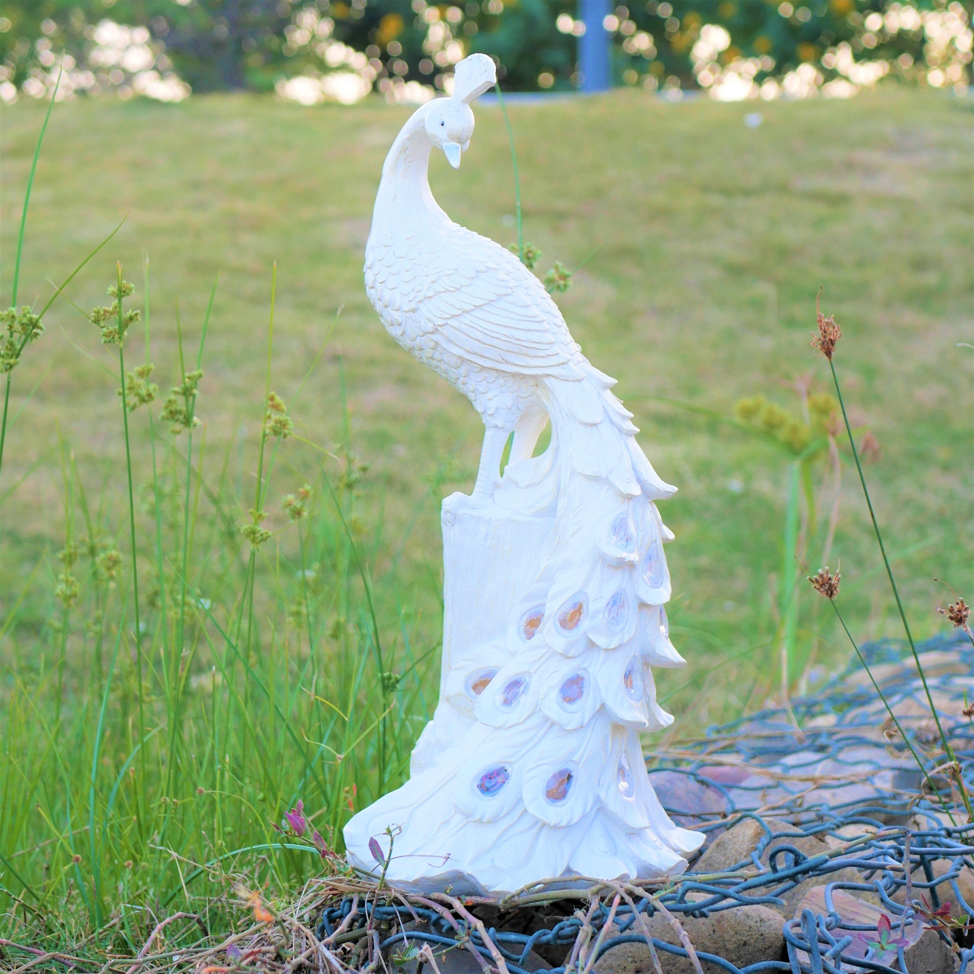 OlarPeacock – Colorful Solar Garden Spike