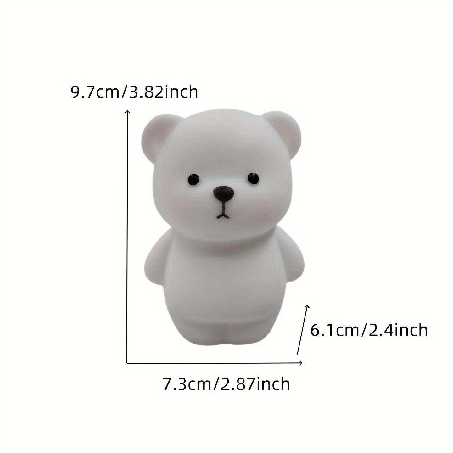 RusticBear - Bear Night Light with LED Lighting