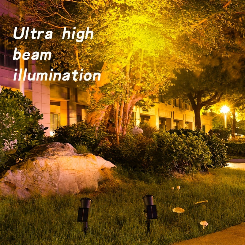 SolarLuxe Spotlight - Sustainable 9LED Garden Lighting