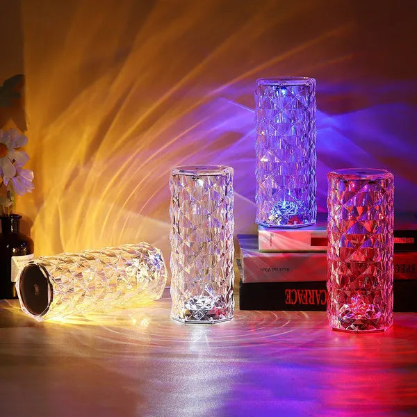 Kristallight - Filament lamp rechargeable table lamp