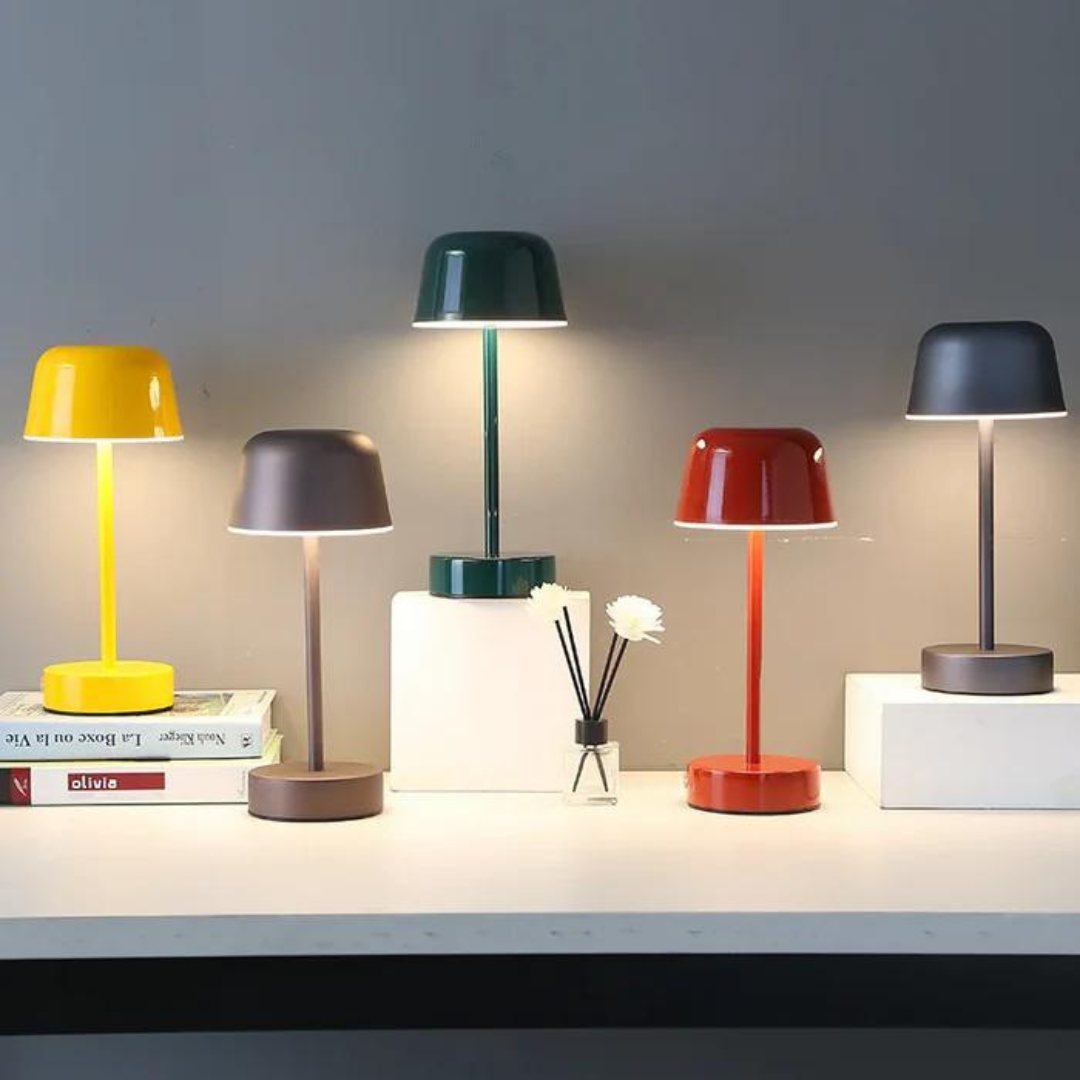 Stylish Wireless Table Lamp - with Adjustable Lighting and Design