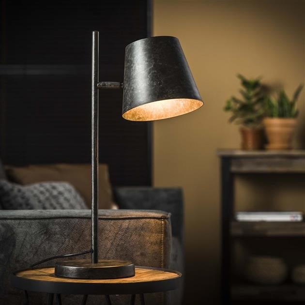 SiennaLamp - Stylish Table Lamp in Anthracite for Every Room