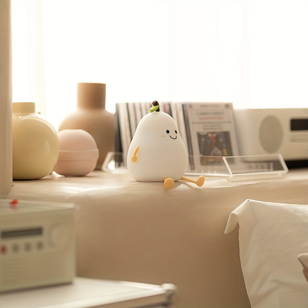 PearGlow Lamp - Dimmable USB Rechargeable LED Lamp