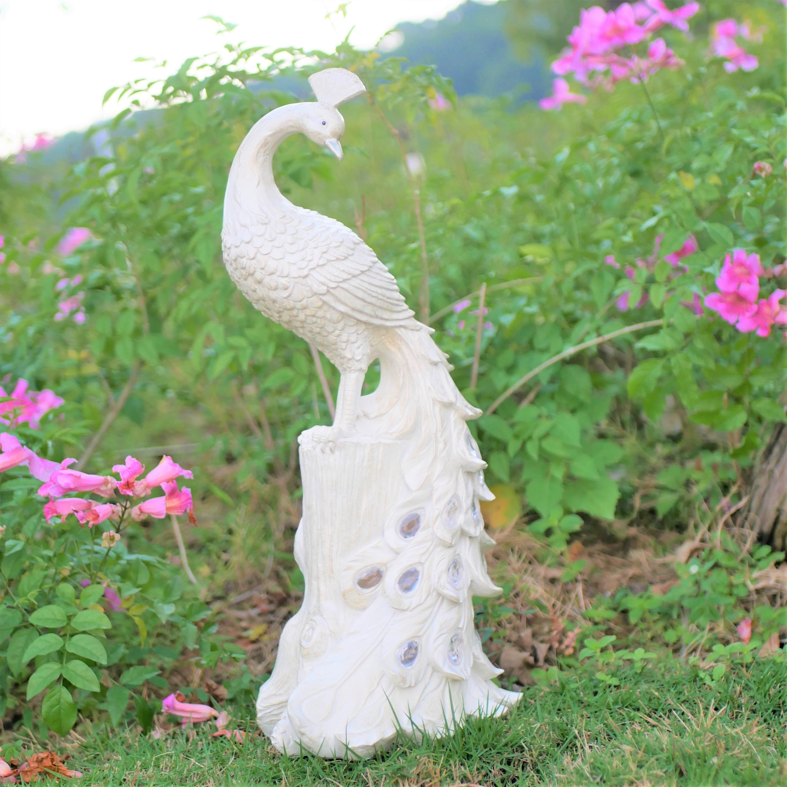 OlarPeacock – Colorful Solar Garden Spike