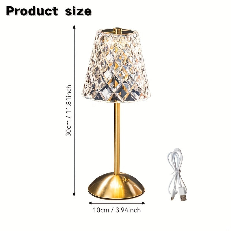 CrystalLux Lamp - Elegant LED Crystal Lighting