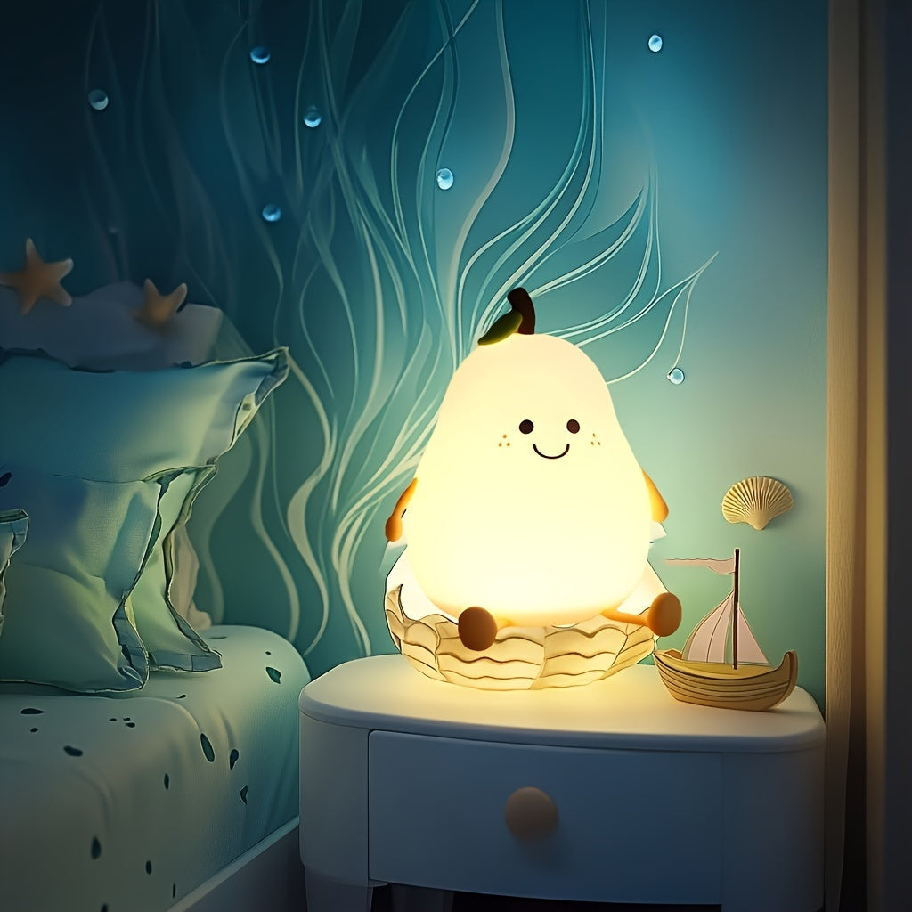 PearGlow Lamp - Dimmable USB Rechargeable LED Lamp