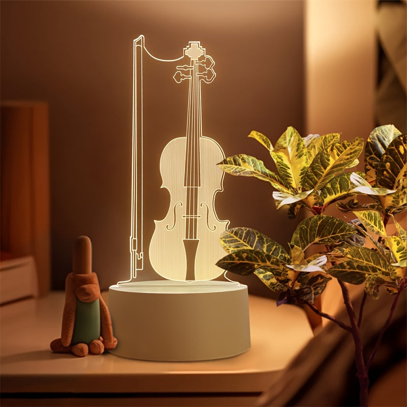 CelloGlow Lamp - 3D LED Night Light