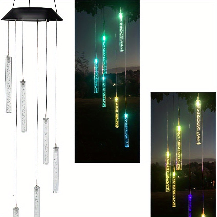 SolarChime - Colorful LED Wind Chime Outdoor