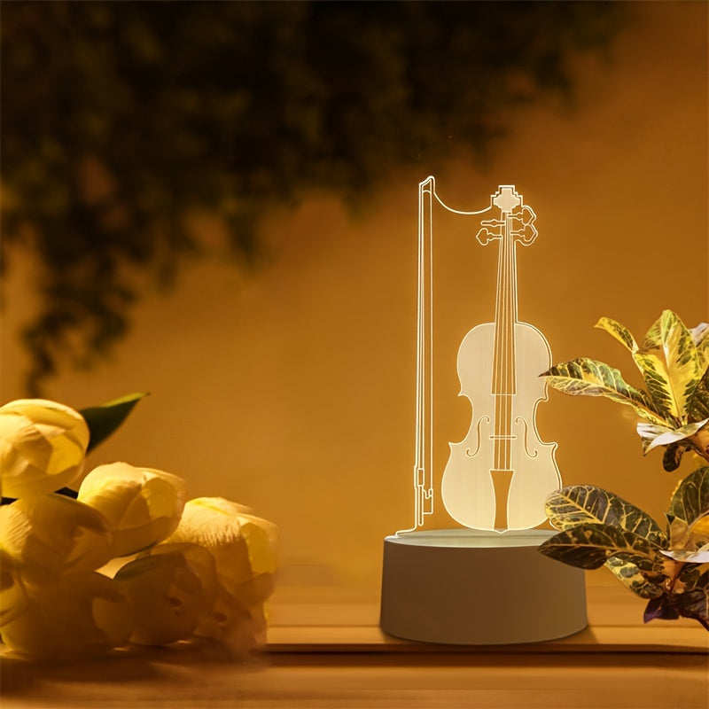 CelloGlow Lamp - 3D LED Night Light
