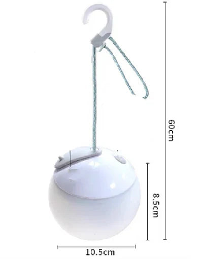 CampGlow - Retro Rechargeable Camping Lamp with USB