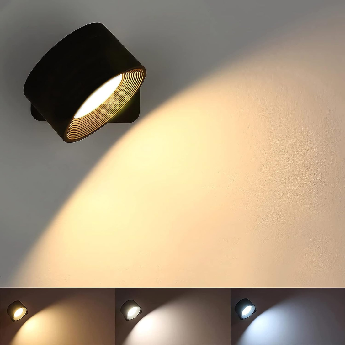 FlexiLamp - Wireless 360° Wall Lamp with Rechargeable LED