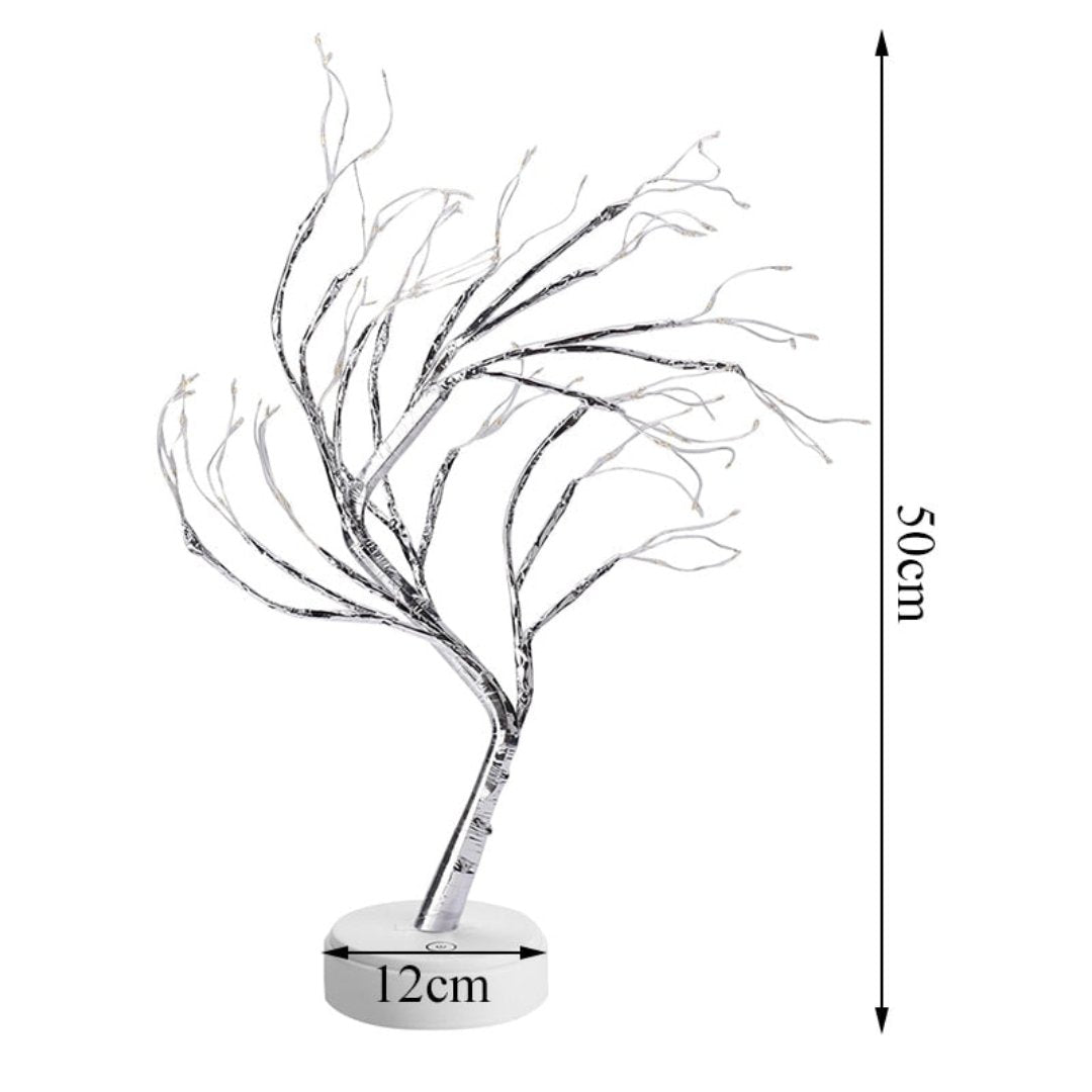 BrightTree Table Lamp - Elegant Bonsai Table Lamp for Atmospheric Rooms and Children