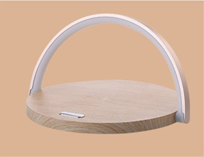 Bowlight Design- Stylish 3-in-1 Night Light with Qi Charger