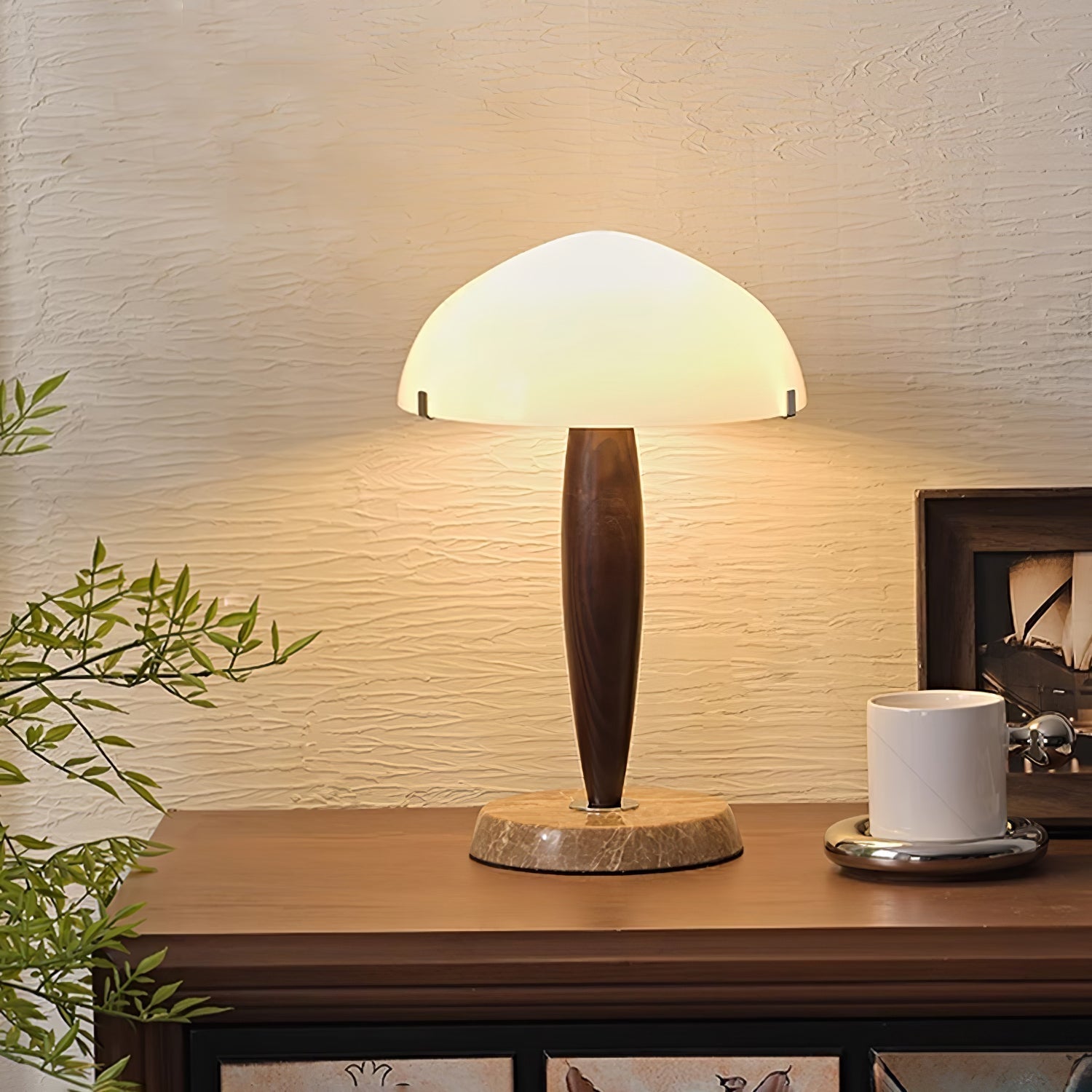 HeritageGlow Board - Tidös table lamp with Lyxiga material