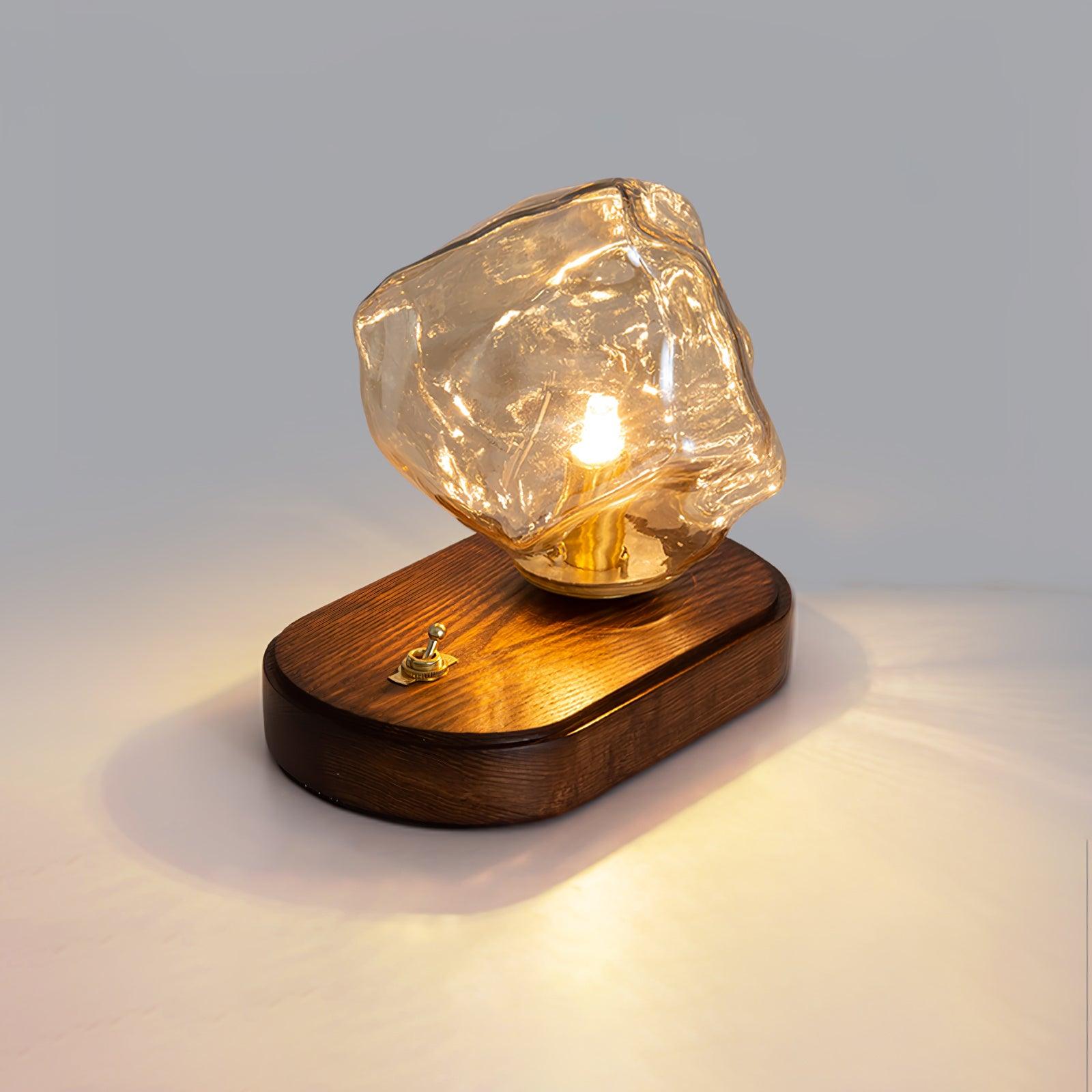 GlowCraft Table Lamp - Elegant Wireless Table Lamp with Motion Sensor