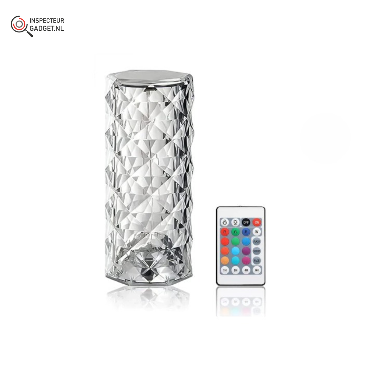 Kristallight - Filament lamp rechargeable table lamp