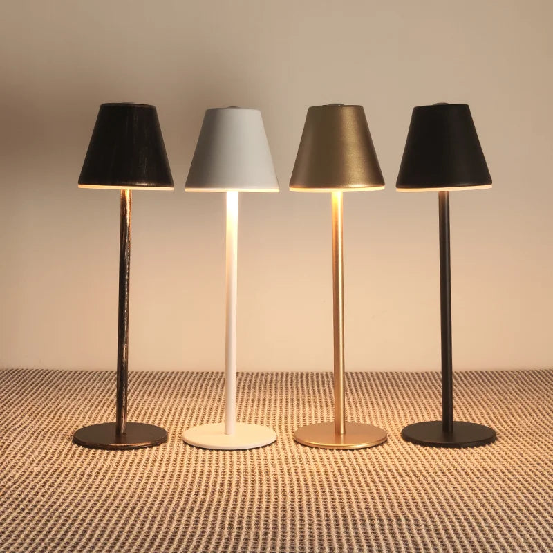 LumiFree Rechargeable LED Desk Lamp – Cordless Dimmable Table Lamp