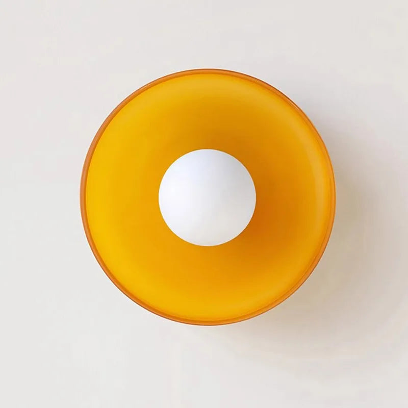 Nordic Elegance - GlassGlow Ceiling Lamp for Your Home