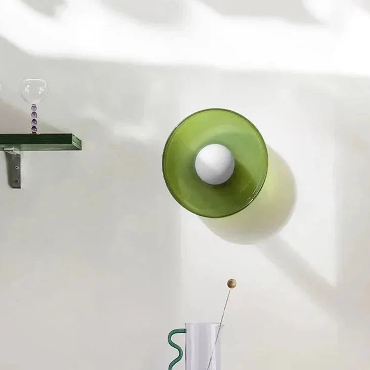 Nordic Elegance - GlassGlow Ceiling Lamp for Your Home