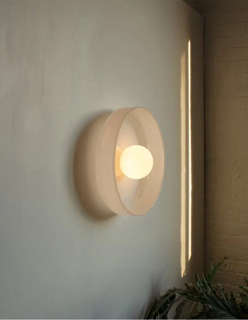 Nordic Elegance - GlassGlow Ceiling Lamp for Your Home