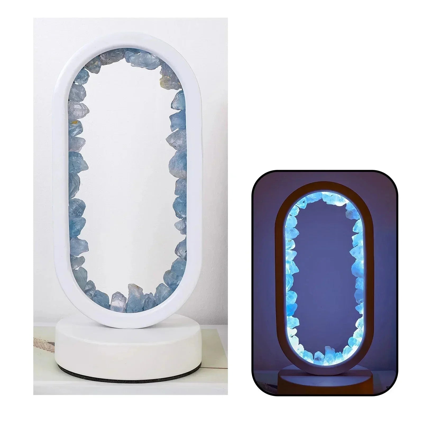 Amethyst – Elegant Natural Light Crystal Light
