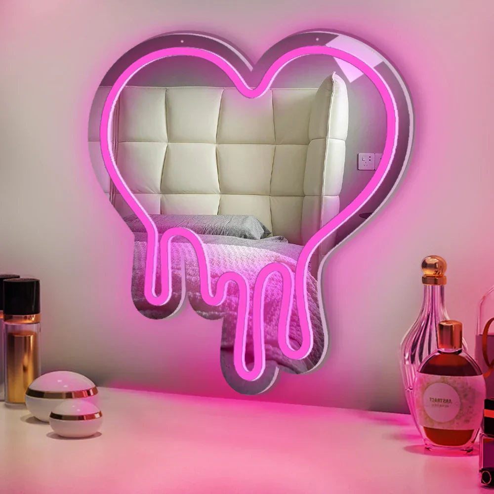 Light Wing - Captivating Neon Butterfly Panel for Atmospheric Decoration