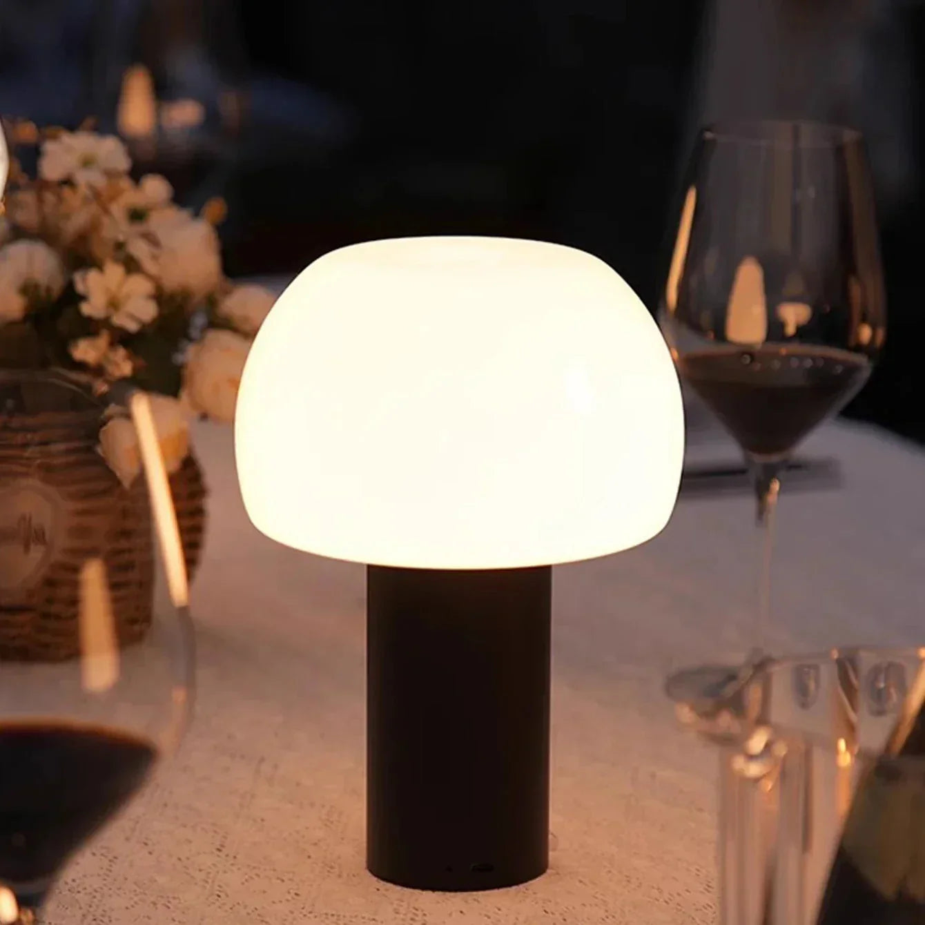 Versatile Glow - Multifunctional Rechargeable Table Lamp for Indoors and Outdoors
