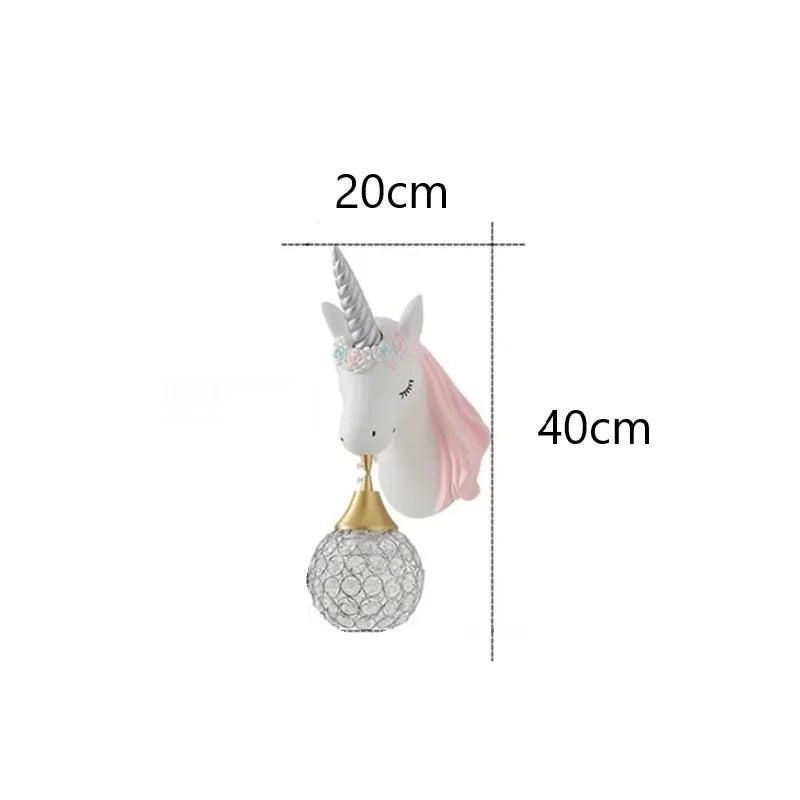 UnicornLight – Playful Wall Lamp for Children's Rooms