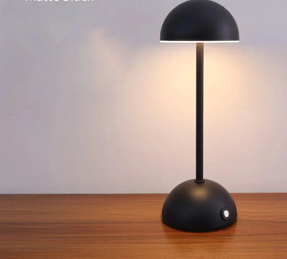 Ambient Glow - Elegant LED lamp with Wireless Charging