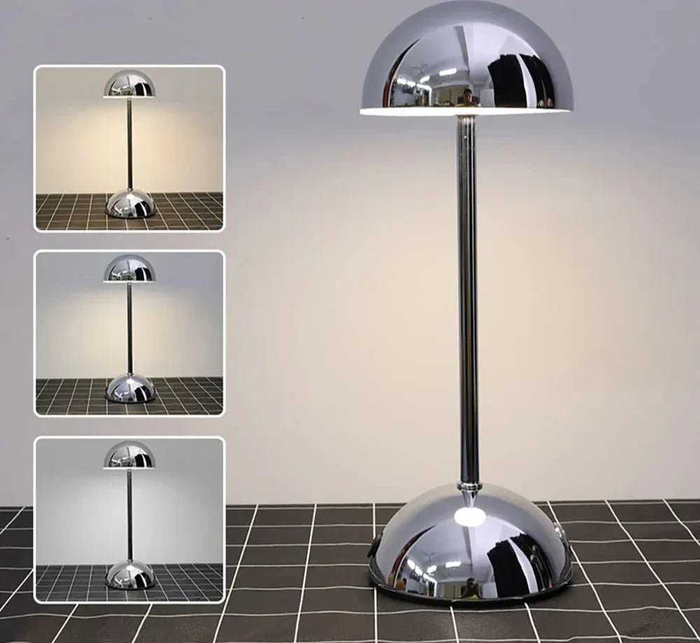 Ambient Glow - Elegant LED lamp with Wireless Charging