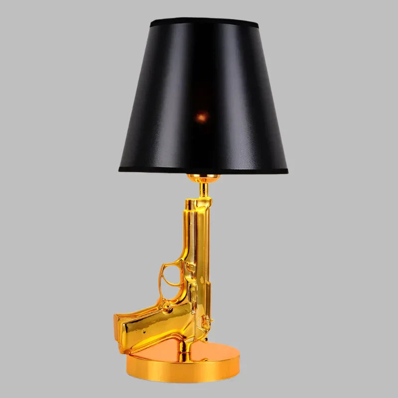 Artistic Glow – Innovative Pistol-Shaped Desk Lamp