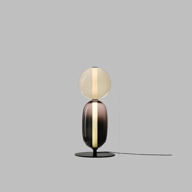 ChromaLuxe - Designer Floor Lamp with Color Accents for a Vibrant Atmosphere