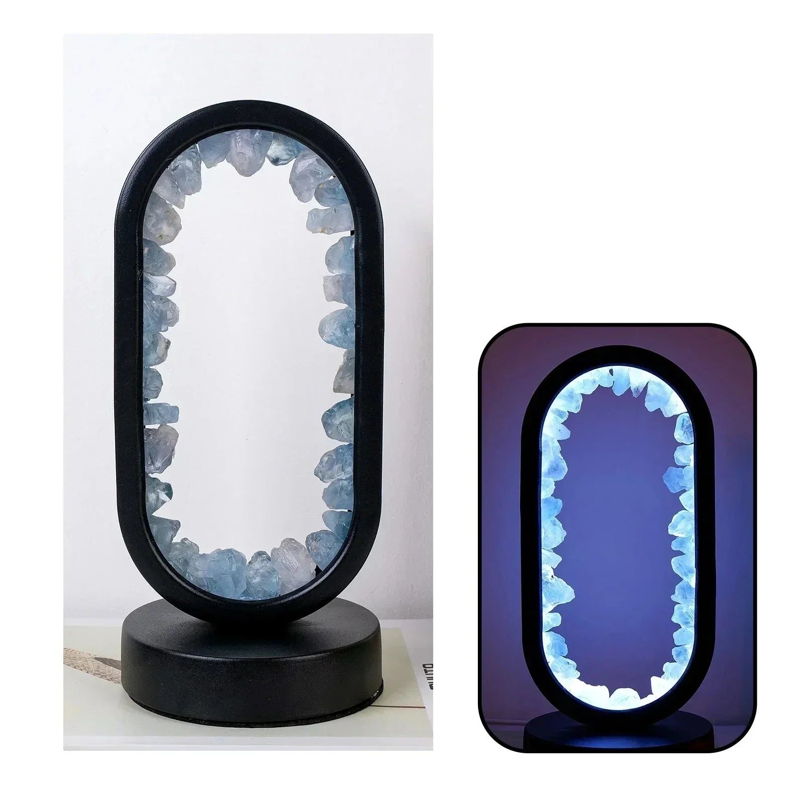 Amethyst – Elegant Natural Light Crystal Light
