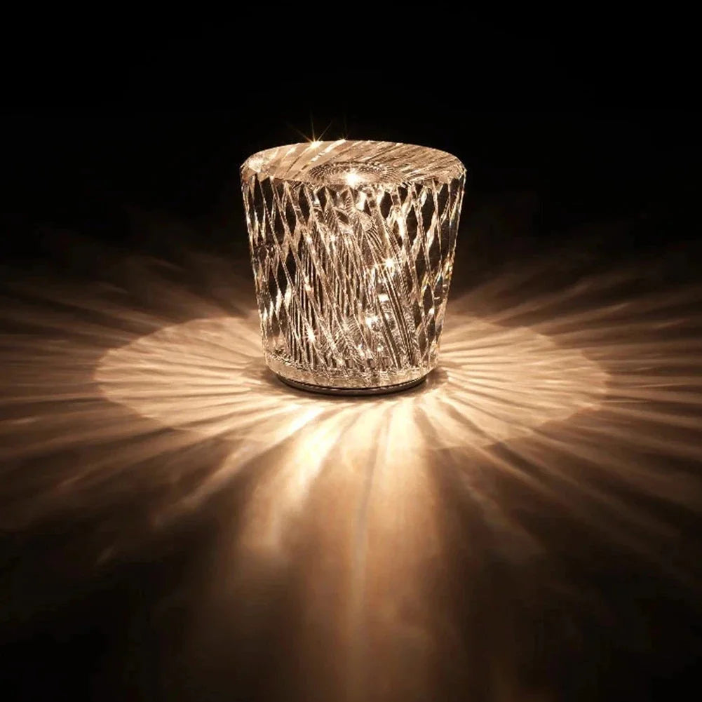ChicGlow - Luxurious Crystal and Iron Pendant Lamp for Restaurants