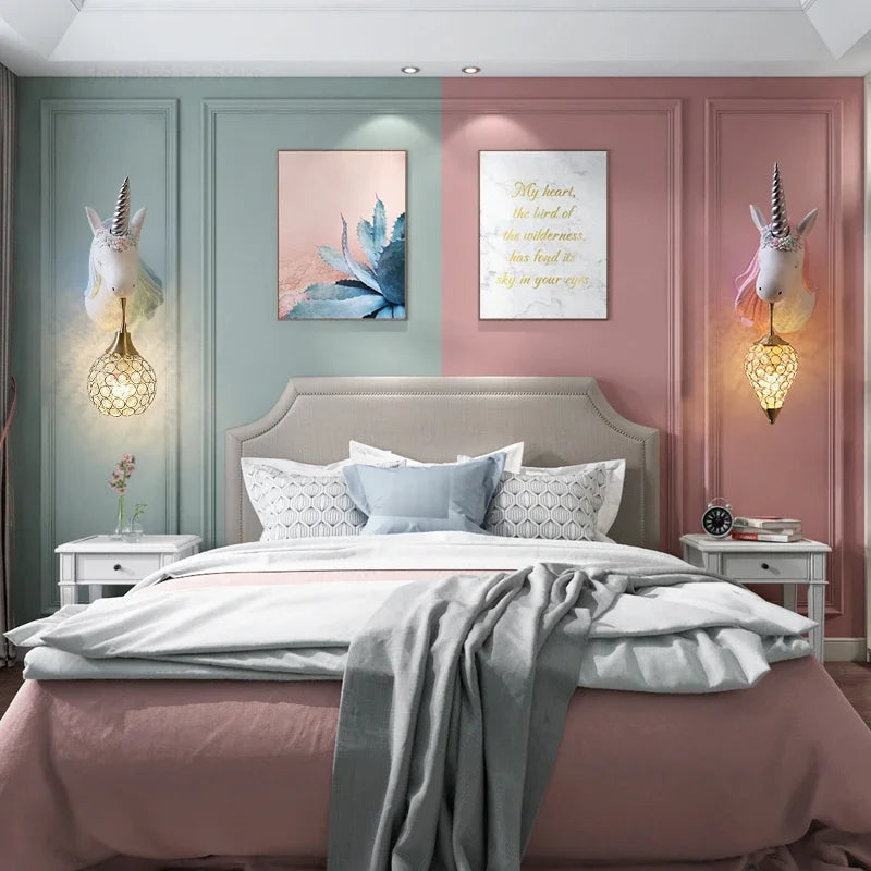 UnicornLight – Playful Wall Lamp for Children's Rooms