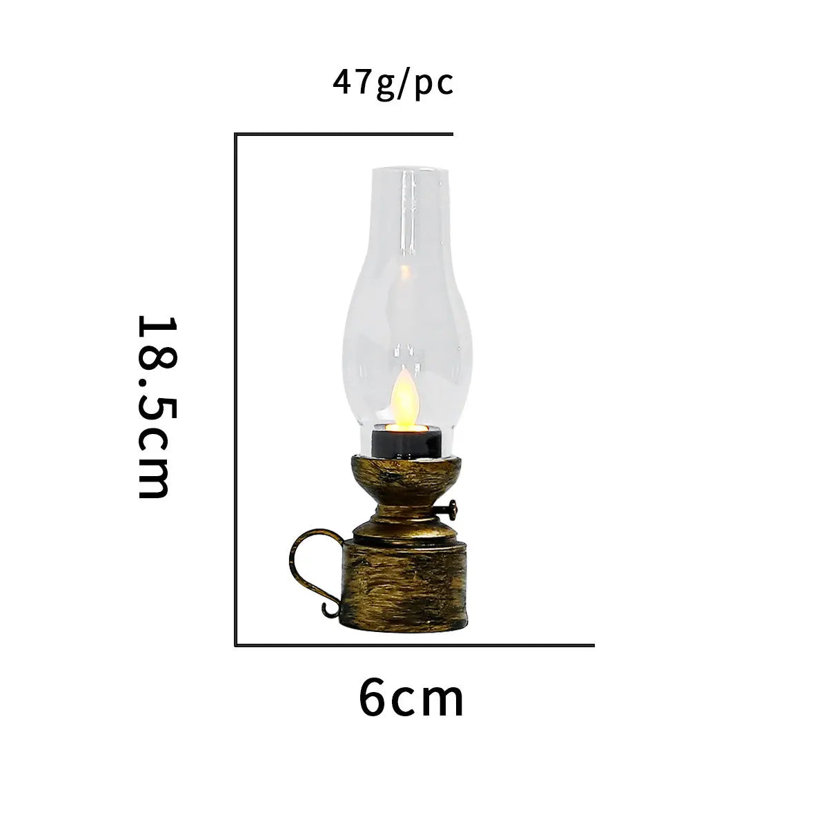 VintageGlow Table Lamp - Retro LED Table Lamp for the Home