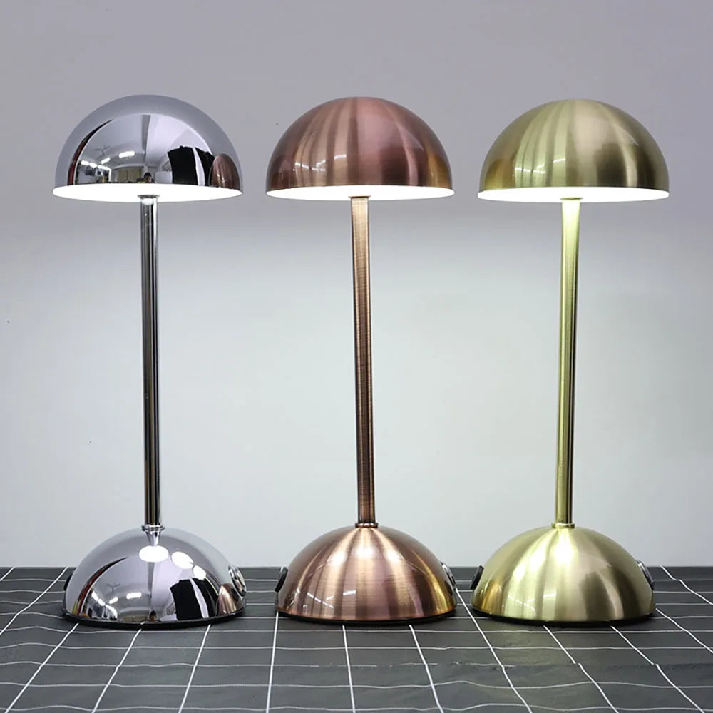 Ambient Glow - Elegant LED lamp with Wireless Charging