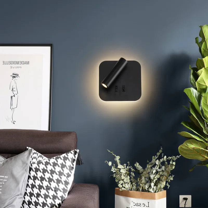 FlexiGlow Light – Adjustable LED Wall Lamp
